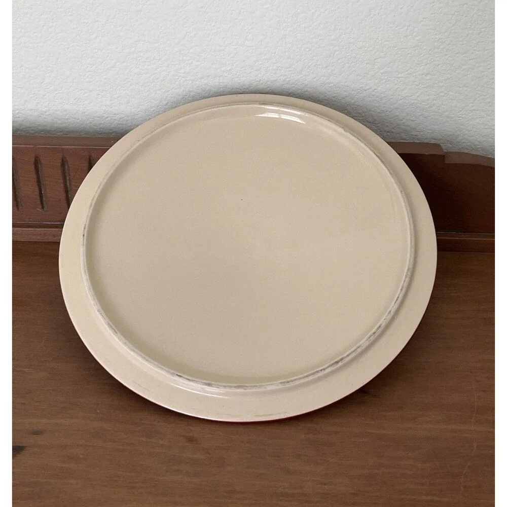 Well Equipped Kitchen Ceramic Dutch Oven Replacement Lid - Cerise Red